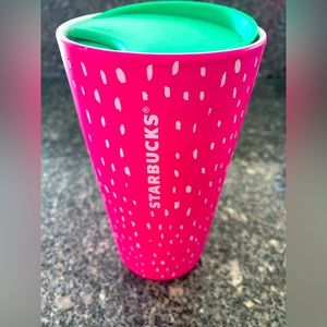 Starbucks summer of 2022 collectable berry strawberry ceramic cup